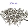 Mixed Pattern Round Metal Brads For DIY Scrapbooking Crafts  Paper Embellishments 2
