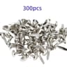 Mixed Pattern Round Metal Brads For DIY Scrapbooking Crafts  Paper Embellishments 25