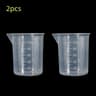100ml Transparent Plastic Measuring Cup With Scaled Markings For Lab  Kitchen 6