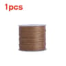 20M Flat Waxed Leather Sewing Thread 06mm For DIY Leathercraft  Hand Stitching 9