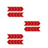 Arrow Reflective Bike Frame Stickers  Safety Cycling Decal Tape 22