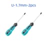MultiType Specialty Screwdriver Set With Magnetic Triangle UShaped  YShaped Drivers 15