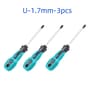 MultiType Specialty Screwdriver Set With Magnetic Triangle UShaped  YShaped Drivers 16
