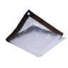 Clear Waterproof Transparent Poly Tarp With Rustproof Grommets  Weatherproof Cover For Patio Garden 6