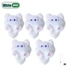 Cute Plush Long Tail Cat Bag Charm  Fluffy Stuffed Kitten Keychain  Backpack Pendant 9