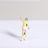 164 Scale Miniature Photographer Sand Table Figure Model 17