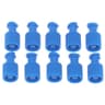10Pcs Integrated PP Luer Lock Plug Adapters Male  Female Syringe End Caps 5