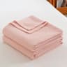 Summer Gauze Waffle Throw Blanket  Breathable AirConditioned Bed Coverlet 11
