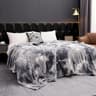 TieDye Plush Flannel Fleece Throw Blanket Thick Warm Bed  Sofa Coverlet 7