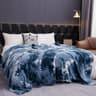TieDye Plush Flannel Fleece Throw Blanket Thick Warm Bed  Sofa Coverlet 12