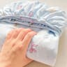 Washed Pure Cotton Printed Fitted Bed Sheet NonSlip Elastic Mattress Cover 6