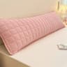 Solid Color Soft Long Body Pillowcase Comfortable Decorative Cushion Cover Without Core 8