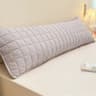 Solid Color Soft Long Body Pillowcase Comfortable Decorative Cushion Cover Without Core 9