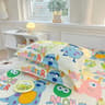 2 PCS Colorful Stripe Envelope Pillowcases Nordic Sling Style Decorative Pillow Covers 8