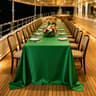Silky Soft Satin Rectangle Tablecloth Lustrous Decorative Table Cover For Weddings Banquets  Partie 8