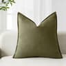 Solid Color Cotton Linen Throw Pillow Cover Washable Sofa Cushion Case For Living Room Bed  Chair D 13