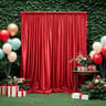 Lustrous Satin Backdrop Curtain Drapes Smooth SilkLike Stage Background Cloth For Weddings Photo Bo 12