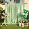 Lustrous Satin Backdrop Curtain Drapes Smooth SilkLike Stage Background Cloth For Weddings Photo Bo 11