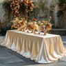 Satin Tablecloth Rectangular Fabric Cover Silk Smooth Table Drape For Wedding  Party Decor 19