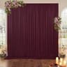 2 Panels Ivory White Backdrop Curtains WrinkleResistant Polyester Wedding Drapes For Photography  P 8