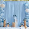 Wrinkle Free Silky Polyester Backdrop Curtains Ceiling  Stage Drapes For Wedding  Photography Decor 9