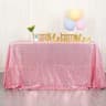 Gold Sequin Tablecloth Sparkle Cover Glitter Rectangle Overlay For Wedding Birthday  Cake Table Dec 14