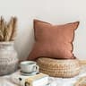Decorative Ramie Cushion Cover Boho Farmhouse Throw Pillowcase For Chair Couch  Living Room Decor 6
