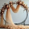 1 Panel White Tulle Sheer Backdrop Curtain Ceiling Drapes For Wedding Baby Shower  Photo Decor 17