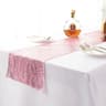 6Pcs Sequin Table Runner Set Glitter Silver Table Cover Accent For Birthday Wedding  Party Decor 6