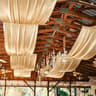 Satin Backdrop Curtain  Ceiling Drape Silky Party Decor For Weddings  Birthdays 6