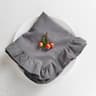 Christmas Ruffled Cotton Table Runner Rustic Farmhouse Table Decor For Weddings  Holidays 16
