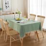 Farmhouse Cotton Tablecloth With Pompom Tassels Square Washable Cover For Kitchen  Dinning 13