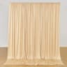 White Polyester Backdrop Curtain Panel Drape For Wedding Photo Studio  Blackout Window Use 11
