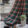 1 Panel Buffalo Check Black  Red Plaid Blackout Curtain Farmhouse Christmas Window Drapery 9