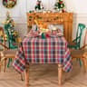 Christmas Buffalo Checkered Rectangular Tablecloth Kitchen  Dining Cover For Holiday Halloween  Xma 11