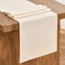 100 Cotton Christmas Table Runner Rustic Thanksgiving  Autumn Kitchen Dining Table Cover 8