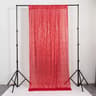 1PC Pink Sequin Backdrop Curtain 2FTx8FT Glitter Background Drape For Wedding Birthday  Party Decor 10