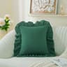 Soft Washed Cotton Ruffle Pillow Cases With Envelope Closure Cushion Cover For Sofa Living Room  Be 18