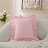 Soft Washed Cotton Ruffle Pillow Cases With Envelope Closure Cushion Cover For Sofa Living Room  Be 20