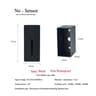 3W Aluminum Embedded PIR Motion Sensor Step Light Recessed Stairwell Nightlight Footlight Sconce Wi 6