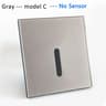 SANDIY Indoor Recessed LED Step Light Modern NonSensor Wall Nightlight For Staircase Balcony  Bedro 15