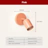 Nordic Minimalist Macaron E27 LED Wall Lamp Single Head Decorative Sconce For Bedroom Dining Room   6