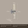 Modern Bubble Crystal LED Wall Lamp Mirror Sconce 9