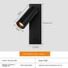 LED Bedside Wall Mounted Reading Light With USB Charging Port And Rotatable Spotlight 6