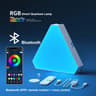 LED Triangular Quantum RGB Wall Lamp Smart Music Rhythm Light 6