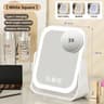 Portable LED Lighted Vanity Makeup Mirror With Touch Dimming  3X Magnifier 9