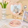 Advanced Flower Tulip Rotating Desktop Makeup Princess Mirror 7