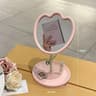 Advanced Flower Tulip Rotating Desktop Makeup Princess Mirror 5