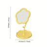 Ins Style Cute Flower Desktop Rotating Makeup Mirror  Bedroom Vanity Decor 7