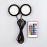 Dual LED USB Mini Spotlights With RGB Remote Control For Jewelry Cabinets  Showcases 9